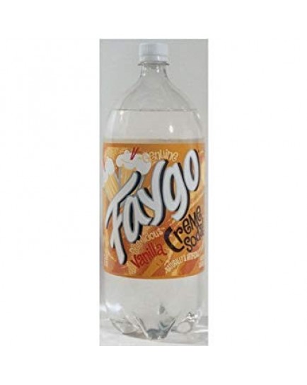 FAYGO 2 LITERS CREME SODA - 8 CT.